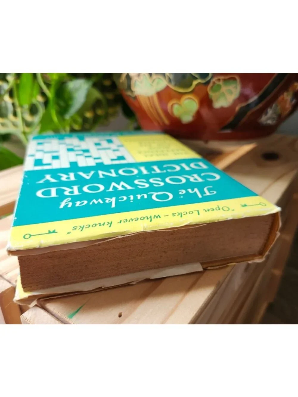 1974 Quickway Crossword Dictionary by H.W. Hill Vintage Hardcover w/ Dust Jacket